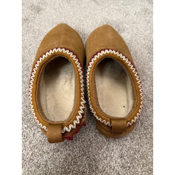 Fitory Women's Suede Leather Flat Short Casual Mini Slipper Boot, Sz 10 - Picture 5 of 12